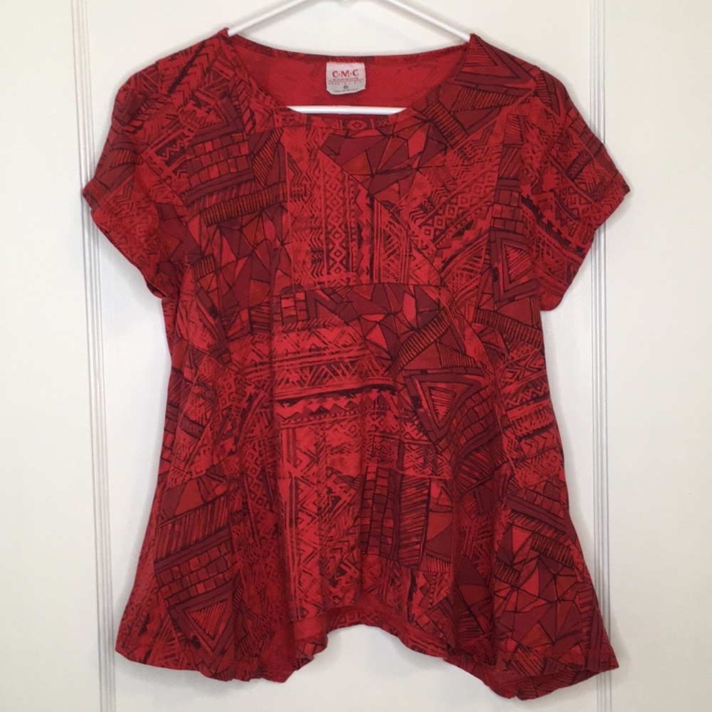 Geometric Pattered Shirt